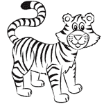 Tiger zeichnen lernen