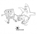 Patrick und SpongeBobs