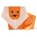 Origami Löwe