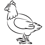 Hühnchen zeichnen lernen
