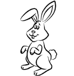 Kaninchen zeichnen lernen